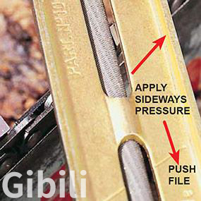 Sharpen chainsaw chain(图7)