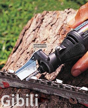 Sharpen chainsaw chain(图8)